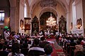 Čeština: Mše svatá u příležitosti Porciunkule v sušickém klášterním kostele sv. Felixa, celebruje P. Vítězslav Holý, 2. 8. 2016 English: Holy mass – Porziuncola, Church of St Felix, Sušice 2. 8. 2016