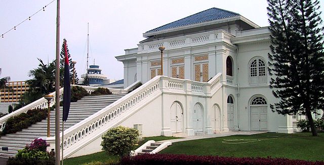 The Istana Besar (Grand Palace), completed in 1866 under Abu Bakar of Johor's rule, serves as the seat and residence of the Johor Sultanate.