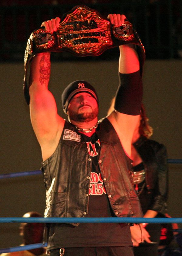 Bully Ray as TNA World Heavyweight Champion.