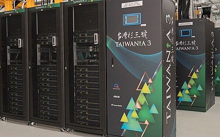 Taiwania 3 of Taiwan, a parallel supercomputing device that joined COVID-19 research.