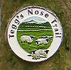 Tegg's Nose Trail marker