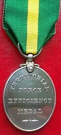 Territorial Force Efficiency Medal, reverse.jpg