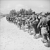 British troops withdrawing through France in June 1940 The British Expeditionary Force (bef) in France 1939-1940 F4689.jpg