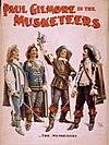 Poster for The Musketeers, circa 1899