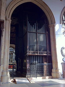The organ The organ in St Mary Magdalene's Parish Church, Newark.jpg