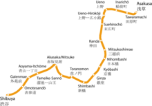 Ginza Line Wikidata