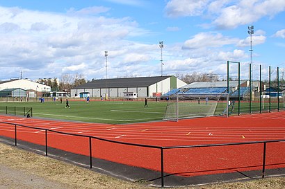 Vägbeskrivningar till Torvalla Sportcentrum med kollektivtrafik