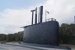 Ancient Tower of the Ocean at the Naval Memorial in Paleo Faliro