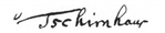 Tschirnhaus signature.png