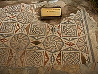 2х12 ТГ, византийская мозаика V века в Замке св. Петра, Бодрум, Турция