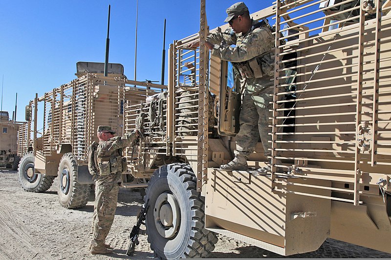 File:U.S. Soldiers serving with Provincial Reconstruction Team Paktika, 2nd Battalion, 28th Infantry Regiment, 172nd Infantry Division, Task Force Black Lion, get ready for Operation Gaboon Viper, in Sarobi district 111230-A-RR514-123.jpg