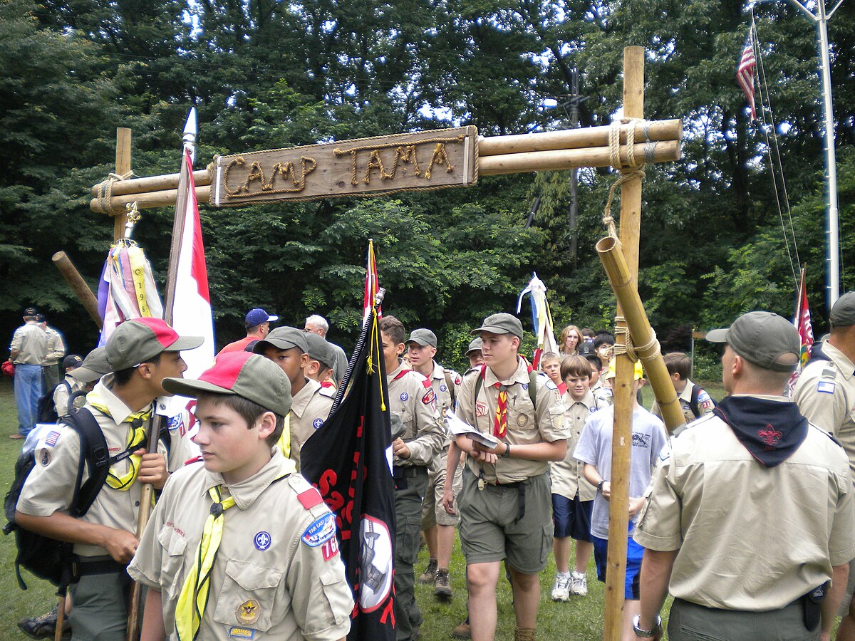 English boy scouts uniforms: The 1950s activities
