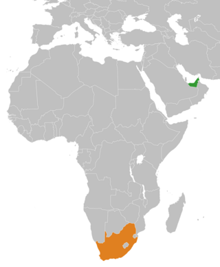 <span class="mw-page-title-main">South Africa–United Arab Emirates relations</span> Bilateral relations