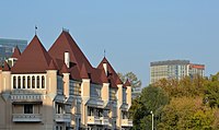 The mansion of Yakov Yakubov and YE'S Botanica apartment hotel. (2020).