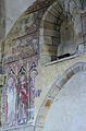 Peintures murales gothiques dans l'église Saint-Jean-Baptiste
