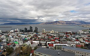 View of Reykjavík from Hallgrímskirkja, 20230507 1227 5721.jpg