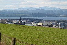 View towards Montrose from Ferryden