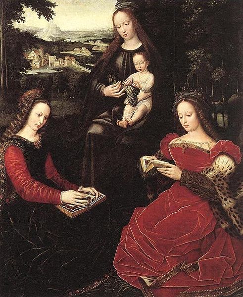 File:Virgin and Child with Saints Ambrosius Benson.jpg