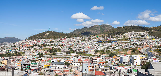 Pachuca de Soto, Hidalgo's capital and largest municipality by population.