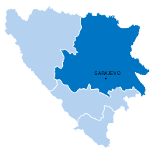 Keuskupan Agung Vrhbosna (biru)