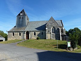 Wagnon (Ardennes) eglise, vue laterale.JPG