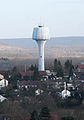 Wasserturm aus Richtung Sendeanlage