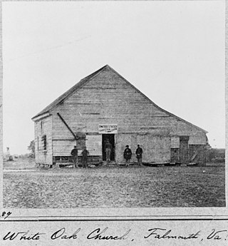 <span class="mw-page-title-main">White Oak Church</span> Historic church in Virginia, United States