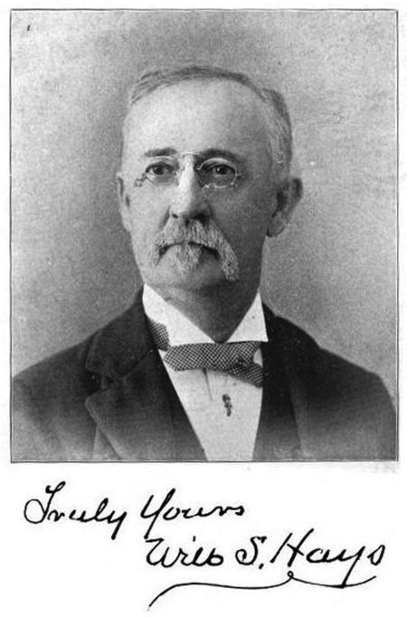 Will S Hays, 1895.jpg