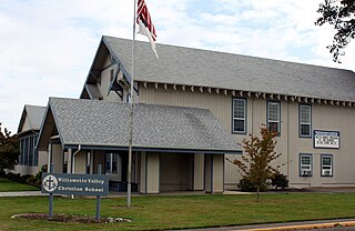 <span class="mw-page-title-main">Willamette Valley Christian School</span> Private school in Brooks, Marion County, Oregon, US