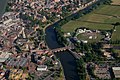 Worcester Bridge over the River Severn, aerial 2018, geograph 5845786 by Chris.jpg