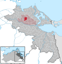 Züssow – Mappa