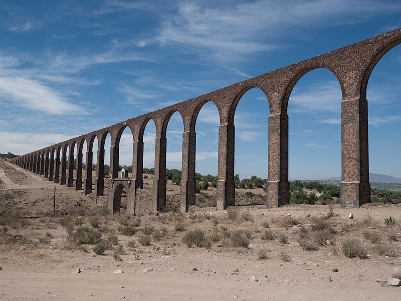 File:Zempoala Aqueduct, Acueducto del Padre Tembleque, Tepeyahualco  Aqueduct  - Wikimedia Commons