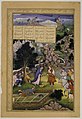 "A King Offers to Make Amends to a Bereaved Mother", Folio from a Khamsa (Quintet) of Amir Khusrau Dihlavi MET ISL82.jpg