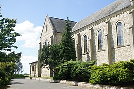 The church in Bernières