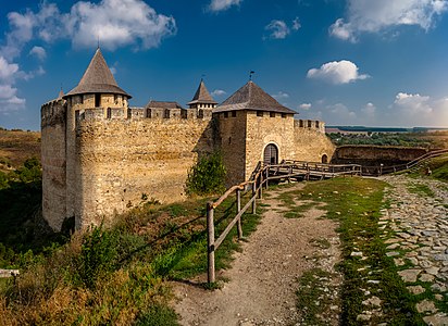 Українська: Фортеця. Хотин. Найкраще фото Чернівецької області. Фото: © Сергій Зисько, CC BY-SA 4.0