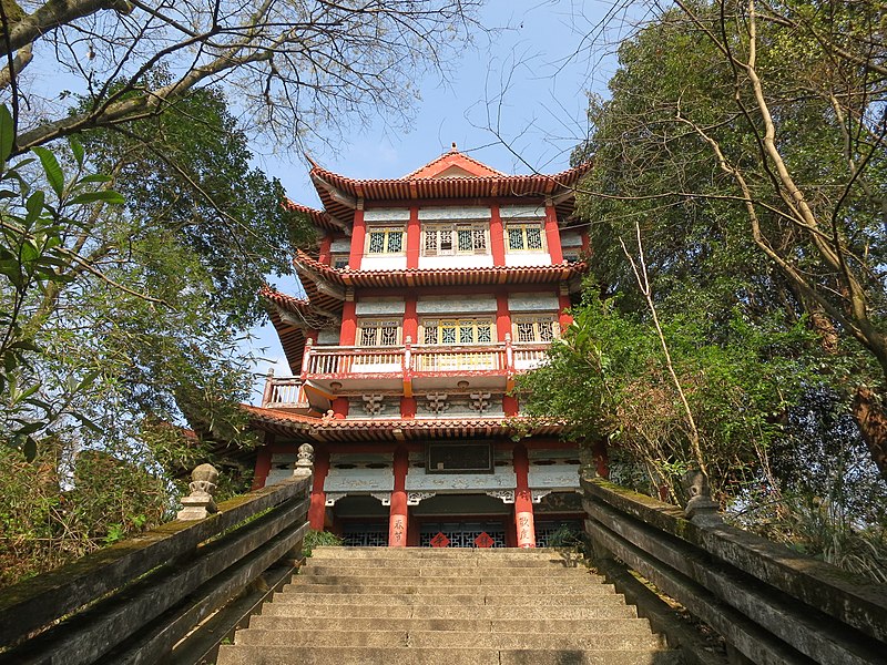 File:黄华阁 - Huanghua Pavilion - 2016.03 - panoramio.jpg