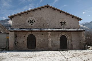 San Salvatore, Campi Church in Province of Perugia, Italy