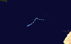 Tropisk depression Rute 10