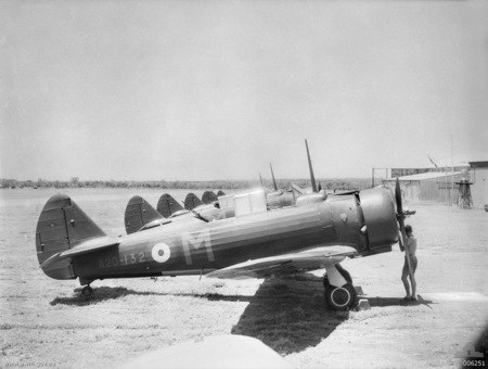 No. 12 Squadron Wirraways at Darwin in January 1941