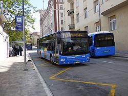 140-es busz a Széll Kálmán téren