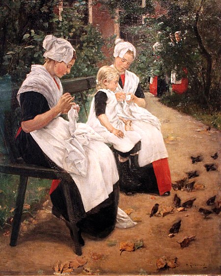 1885 Liebermann Amsterdamer Waisenmädchen im Garten anagoria.JPG