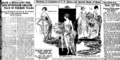 Image 5This 1921 clipping from the St. Louis Post-Dispatch, with story and drawings by Marguerite Martyn, represents the saturation newspaper coverage given to society women at a fashionable dance. (from Fashion)