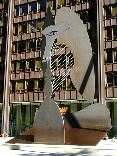 How to get to Chicago Picasso with public transit - About the place