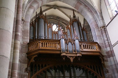 Saints-Peter-and-Paul Church, tribune pipe organ