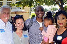 Moore (center) at a Maryland Democratic Party picnic, 2014 2014-20-2014 MDP-6625.jpg