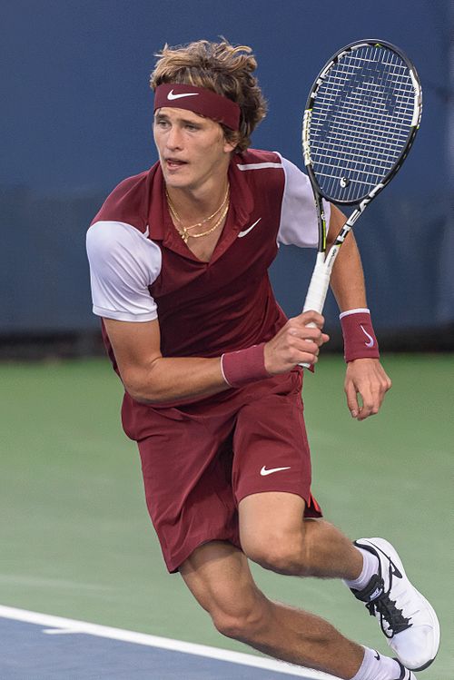 Zverev at the 2015 US Open