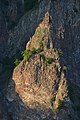 Detail of the south-western rock face of the Rotenfels.