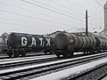 2018-03-06 Freight wagons at train station Herzogenburg