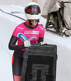 Полина Тюрина на Зимних юношеских Олимпийских играх в 2020 году