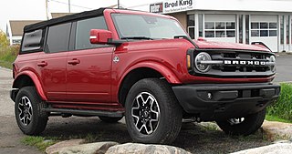 Ford Bronco American sport-utility vehicle